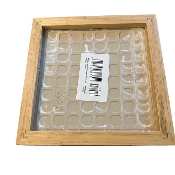 Hallmark Winter Tile Patchwork Trivet Christmas Kitchen Decor Friend Teacher Gif - Picture 5 of 5